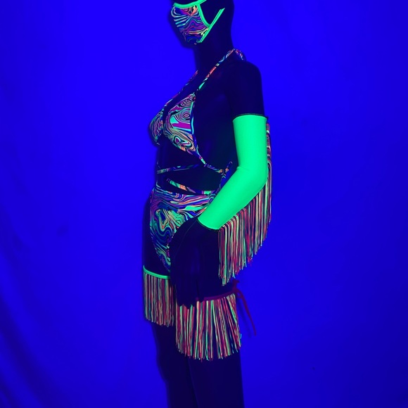 Two piece rave set - Picture 4 of 8